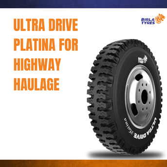 Kolkata, Business, Truck Tyres: Ultra Drive Platina For Highway Haulage