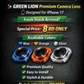 BHD 8,  ✨ GREEN LION Premium Camera Lens 📱 Designed For IPhone 17