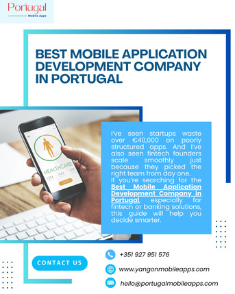 Lisbon, Mobile Apps, Best Mobile Application Development Company In Portugal