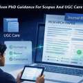 Research Driven PhD Guidance For Scopus And UGC Care Publications