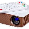 BHD 85,  LG LED Smart Portable Projector Rechargeable With Remote & Adapter Good Working Condition