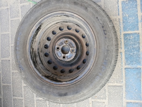 Khobar, Auto Parts, SAR 150,  Tire And Rim Toyota Yaris  2010 To 2013