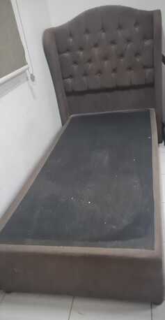 Jeddah, Furniture, SAR 280,  2 Single Beds With Under-bed Storage, Very Clean Without Any Dirt Or Damage