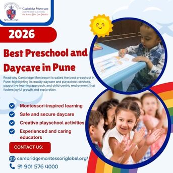 Pune, Education, Best Preschool And Daycare In Pune
