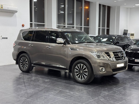 Manama, Vehicles, Cars & Trucks , BHD 7950,  Nissan Patrol Platinum,  2014,  Automatic,  220400 KM,    (Brown)