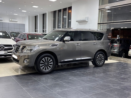 Manama, Vehicles, Cars & Trucks , BHD 7950,  Nissan Patrol Platinum,  2014,  Automatic,  220400 KM,    (Brown)