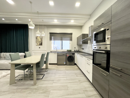 Saar, Apartments/Houses, BHD 430/month,  Furnished,  2 BR,  110 Sq. Meter,  Modern Furnished 2BR Near St Christopher Saar