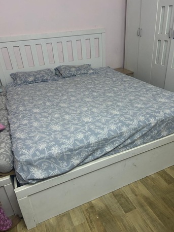 Hara, Furniture, SAR 150,  Queen Size Bed For Sale 180 * 190