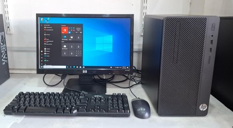 Manama, Computers, BHD 88,  HP Core I7 7th Generation Computer Full Set With HP HD Wide Monitor 8GB DDR4 RAM OS WIN 10
