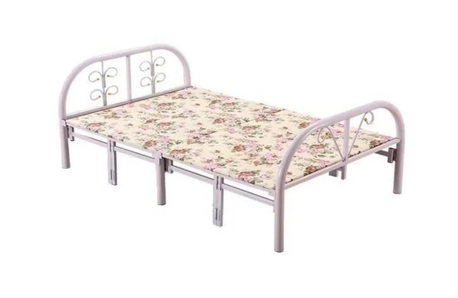 Al Rehab, Furniture, SAR 170,  Single Foldable Bed+Mattress+ Mattress Cover