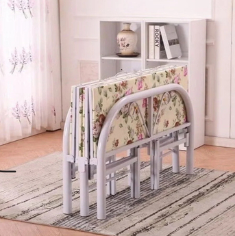 Al Rehab, Furniture, SAR 170,  Single Foldable Bed+Mattress+ Mattress Cover