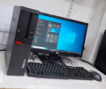 Manama, Computers, BHD 58,  LENOVO Core I5 7th Generation Computer Set 19" HD Monitor 8GB RAM + 500GB HDD OS 10 Pro
