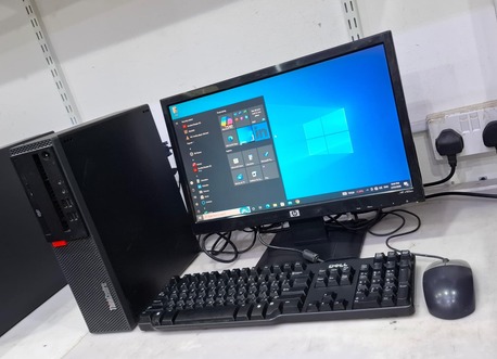 Manama, Electronics, BHD 58,  LENOVO Core I5 7th Generation Computer Set 19" HD Monitor 8GB RAM + 500GB HDD OS 10 Pro