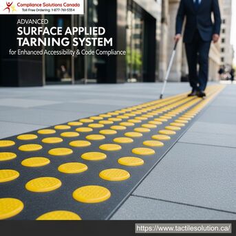 Toronto, Construction, Advanced Surface Applied Tactile Warning System For Enhanced Accessibility