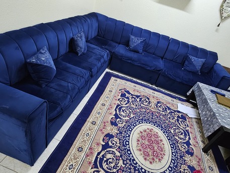 Jubail, Household Items, SAR 400,  Sofa Set 4 Pieces With Corner 8 Seater
