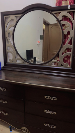 Riyadh, Furniture, SAR 1500,  Solid Wood Bed Set