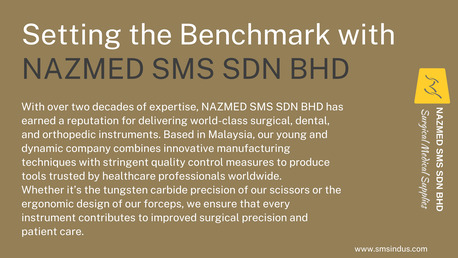 Kuala Lumpur, Health & Beauty Items, Vise Forceps Curved From SMS Indus Engineered For Superior Control
