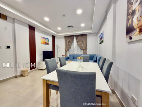 Salmiya, Apartments/Houses, KWD 650/month,  3 BR,  Brand New 3-Bedroom Furnished Apartment For Rent In Salmiya