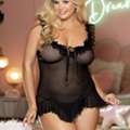 GBP 44,  Plus Size Babydoll Lingerie For Curves & Confidence