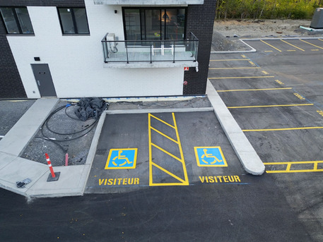 Montreal, Construction, Technilignes - Marquage De Stationnement