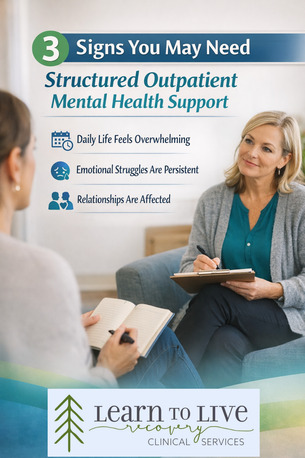 New York, Health, Signs You May Need Structured Outpatient Mental Health Support