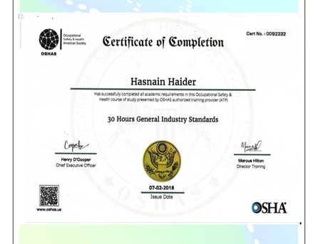 Jubail, Job Seekers, Safety Officer