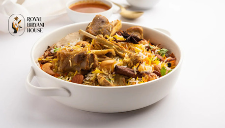 Paris, Food Delivery, Authentic Goat Dum Biryani &ndash; Rich & Flavorful Taste