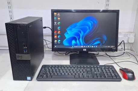 Manama, Computers, BHD 78,  DELL Core I7 6th Generation Computer Set 19" HD Monitor 8GB DDR4 RAM Ready To Use OS 10