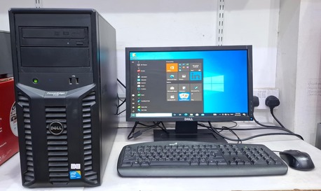 Manama, Computers, BHD 59,  DELL Xeon Server Computer Set With HD Monitor 8GB RAM + 500GB Good Working Ready To Use