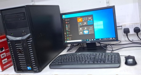 Manama, Electronics, BHD 59,  DELL Xeon Server Computer Set With HD Monitor 8GB RAM + 500GB Good Working Ready To Use