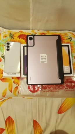 Khobar, Mobile Phones, SAR 1100,  Samsung Galaxy A16 5G 256/8 GB And Redmi Pad SE 256/8GB With Box With Everything Same Like