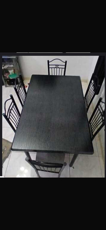 Al Suwaidi, Furniture, SAR 300,  Dinning Table Six Chairs Urgent Sale