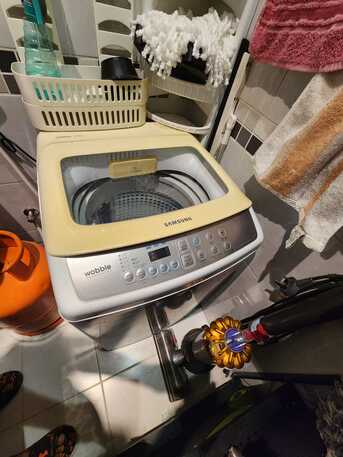 Jeddah, Household Items, SAR 450,  Samsung Top Loading Washing Machine - Wabble (6.0kg)