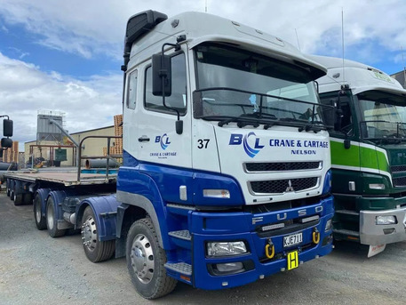 Auckland, Logistics, Reliable Hire Truck Crane In Nelson For Safe Heavy Lifting | Byrne Carriers