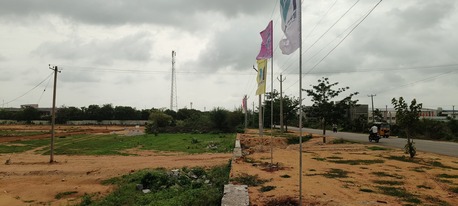 Hyderabad, Residential Plots, INR 32000,  200 Sq. Yard,  HMDA Gated Villa Plots Sale In Maheshwaram  100 Ft Road Facing  Wipro E City  Srisailam Hi