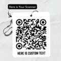 21,  QR Code Car Dashboard Plate &ndash; Seepa Store
