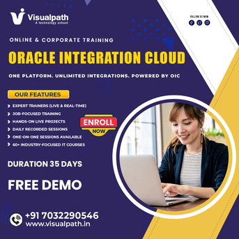 Hyderabad, Education, Oracle Integration Cloud Online Training | OIC Training
