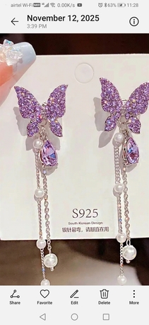 Hyderabad, Jewelry, INR 250,  EARRINGS FOR GIRLS WOMEN