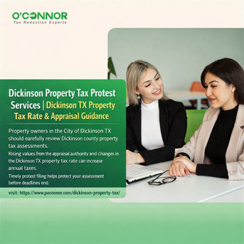 Houston, Real Estate, Dickinson Property Tax Protest Services | Dickinson TX Property Tax Rate & Appraisal Guida