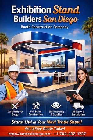 San Diego, Business, Exhibition Stand Builders San Diego | Booth Construction Company.