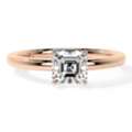 USD 1633,  14k Rose Gold  Lab Created Diamond Ring - GemsNY
