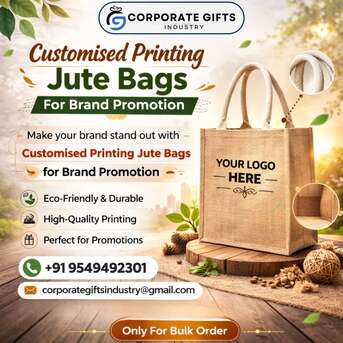 Bhopal, Printing, Custom Printed Jute Bags In Indore For Branding &ndash; Bulk Order Acceptable