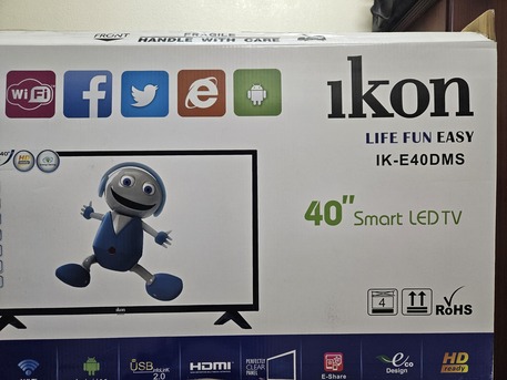 Jubail, Electronics, SAR 300,  Ikon 40 Inch LED Smart TV ,300 SR