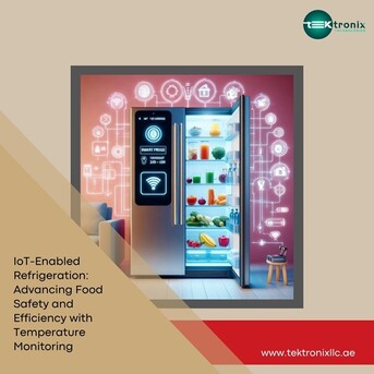Dubai, Computer, IoT Refrigerator Temperature Sensors For UAE Heat Waves