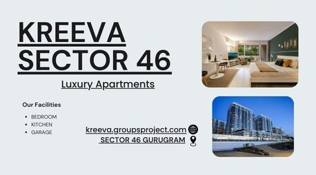Gurgaon, Rooms Available, Furnished,  Kreeva Sector 46 Gurgaon &ndash; Premium Living Experience