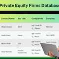 Need Private Equity Firms Database In The UK?