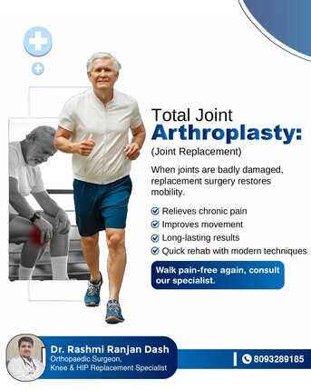 Mumbai, Health, Total Joint Replacement | Arthroscopy Surgeon In Bhubaneswar | Dr. Rashmi Ranjan Dash