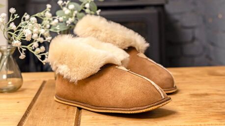 London, Clothing & Accessories, The Ultimate Luxury: Draper Of Glastonbury Sheepskin Slippers