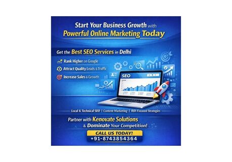 New Delhi, Graphic Design, Start Your Business Growth With Powerful Online Marketing Today