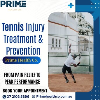 Brisbane, Health & Beauty Items, Tennis Injury Treatment & Prevention By Prime Health Co